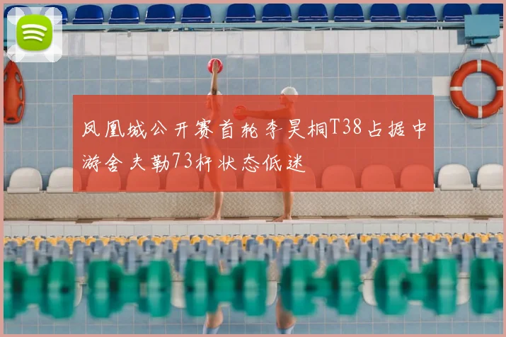 凤凰城公开赛首轮李昊桐T38占据中游舍夫勒73杆状态低迷