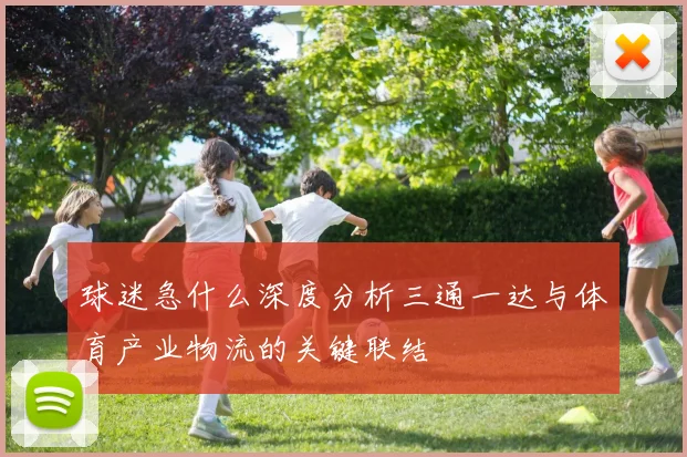 球迷急什么深度分析三通一达与体育产业物流的关键联结